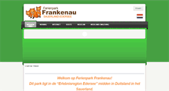 Desktop Screenshot of ferienpark-frankenau.com
